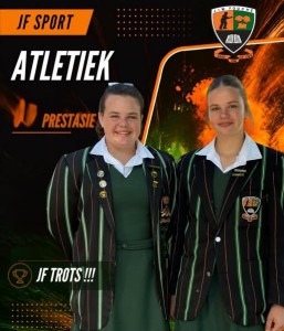Primêre Skool Jim Fouché se atlete blink uit by AFS Atletiekliga 1