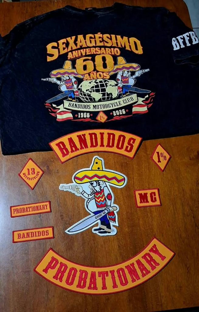 Bandidos paraphernalia.