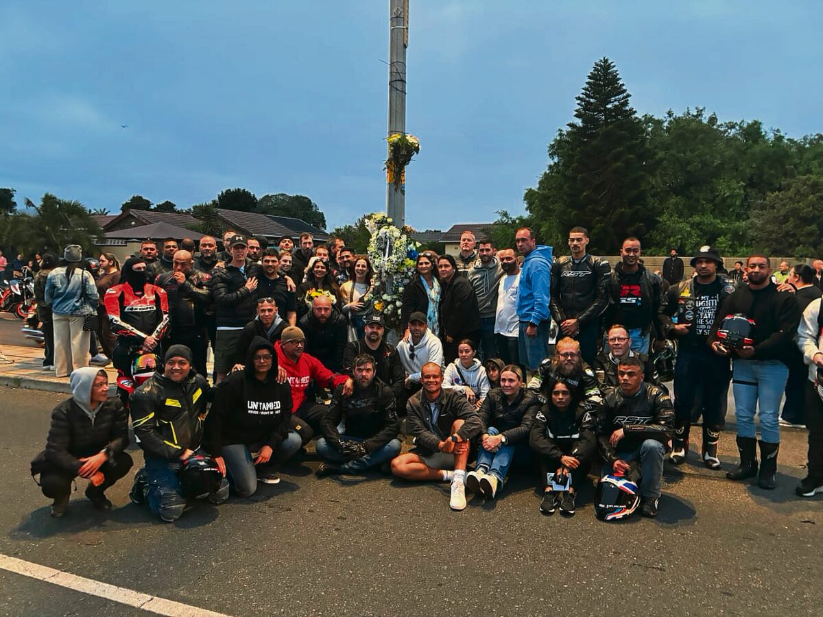 Memorial motorcycle ride honours Cape Town biker