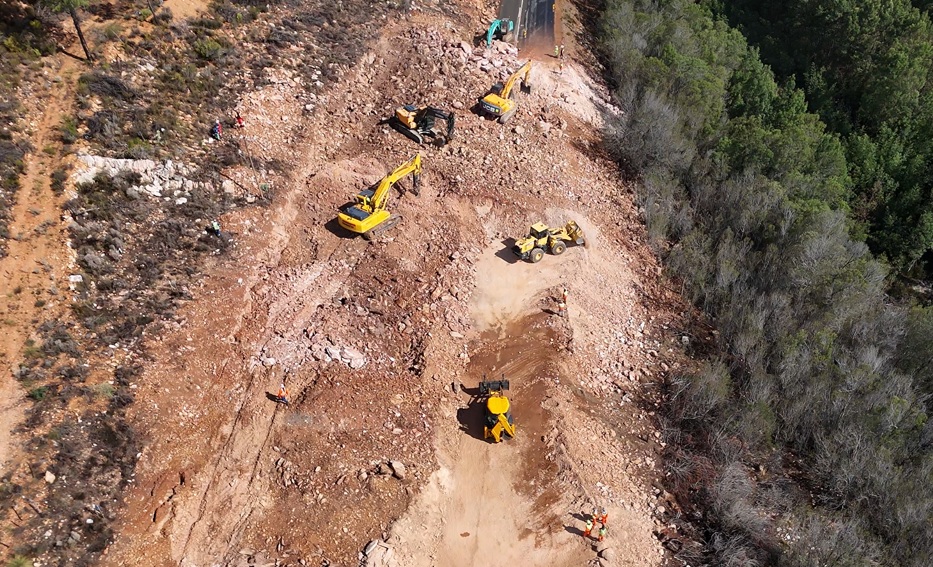 Road upgrade by Western Cape 