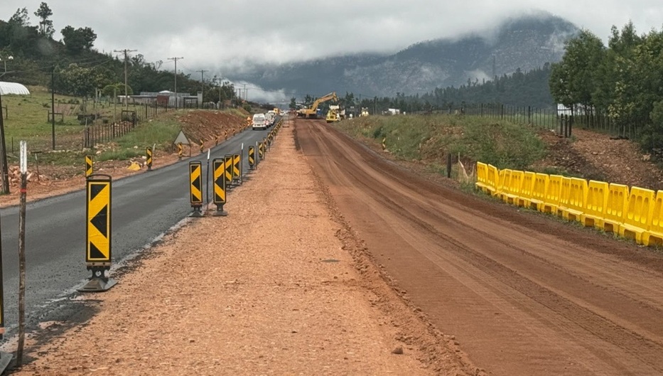 Road upgrade by Western Cape 