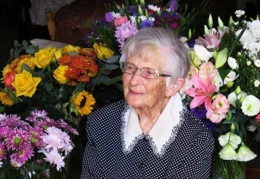 Ouma Koba Schabort is Sondak in die ouderdom van 109 jaar oorlede.