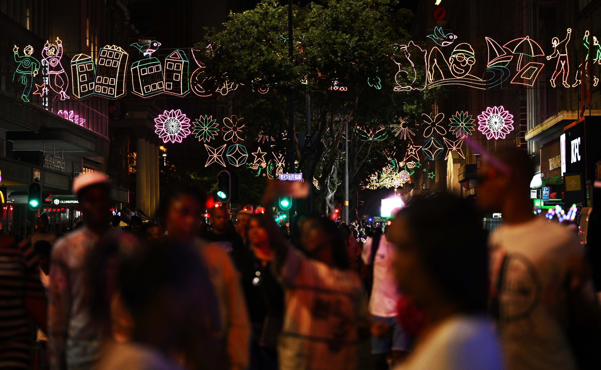 Switch-on Lights Festival in Cape Town