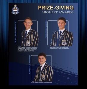 Grey College celebrating excellence at annual Prize‑Giving