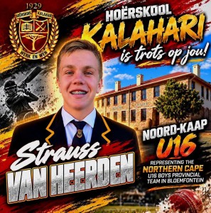 CSA-toernooie – Hoërskool Kalahari-krieketspelers gekies vir Noord-Kaap