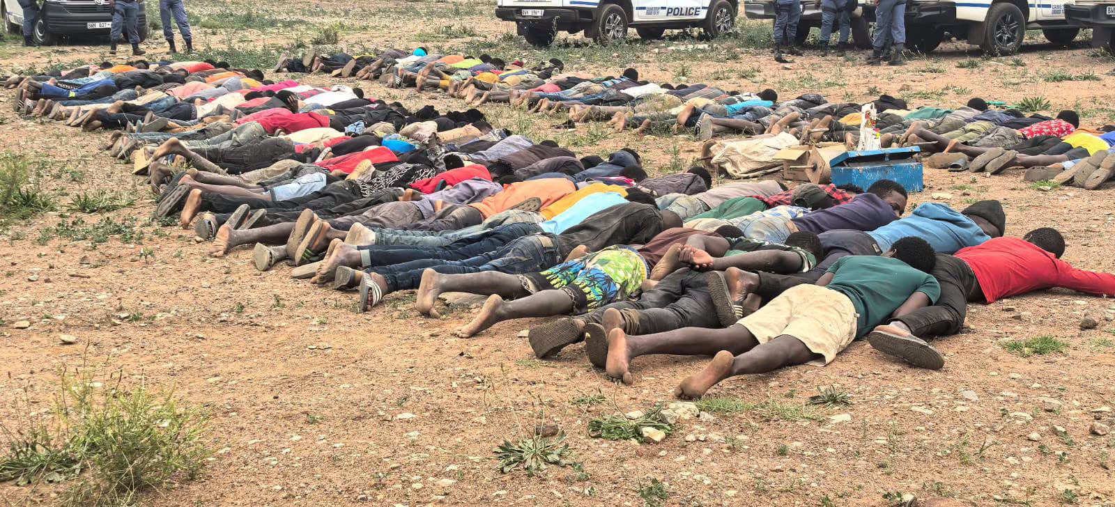 Sixty-three undocumented people were arrested