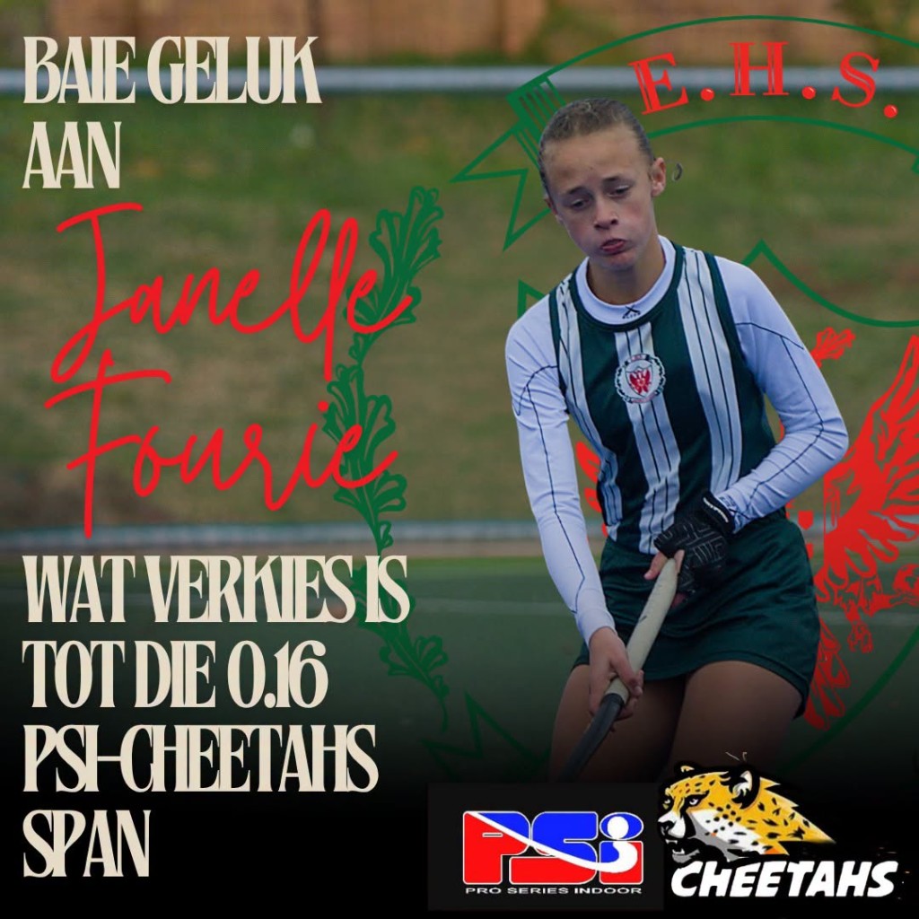 Hoërskool Ermelo Hokkie skitter by PSI