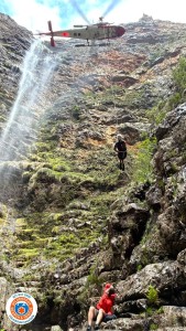 Helicopter rescue for student after four-metre fall in Jonkershoek
