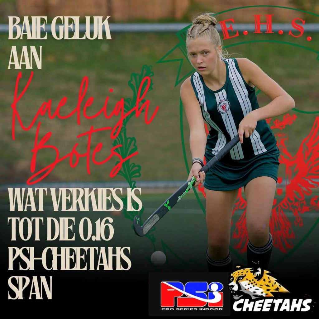 Hoërskool Ermelo Hokkie skitter by PSI