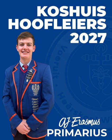 Leerlingleiers vir 2027 - Hoërskool Witteberg