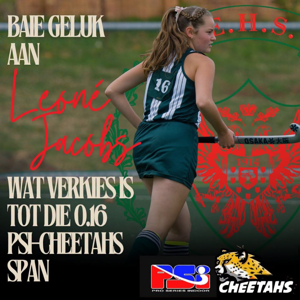 Hoërskool Ermelo Hokkie skitter by PSI