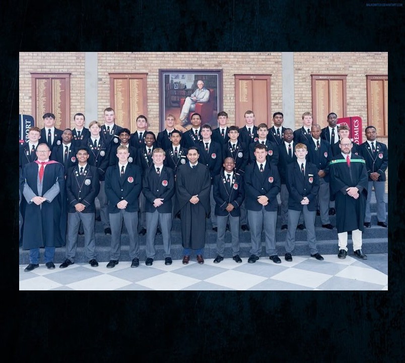 Maritzburg College welcomes 2027 Prefects at passing the drum