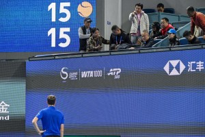 Medvedev’s wayward shot ends China open dream