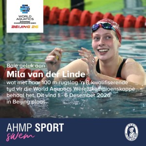 AHMP‑swemmers skitter by SA Kortbad Kampioenskappe