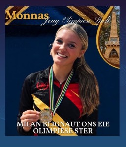 Milan Blignaut na Jeug-Olimpiese Spele in Dakar