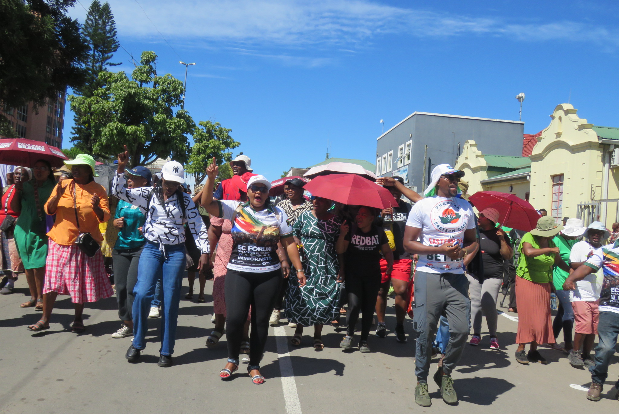 Mthatha protest calls on traditional leaders to keep foreigners out