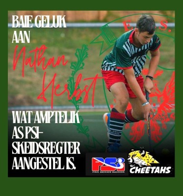 Hoërskool Ermelo Hokkie skitter by PSI Nationals