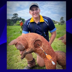 Nathan Swanepoel verwerf Nasionale Kleure in 3D‑Boogskiet