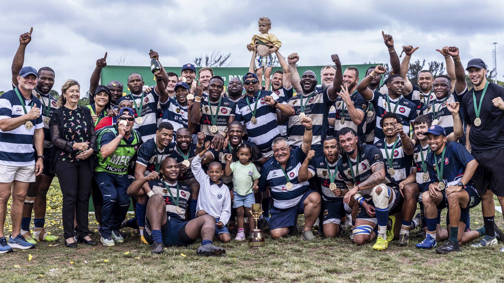 Northam Platinum Rhinos during the Pick n Pay Gold Cup, final match between C. Steinweg College Rovers and Northam Platinum Rhinos at Kings Park 3