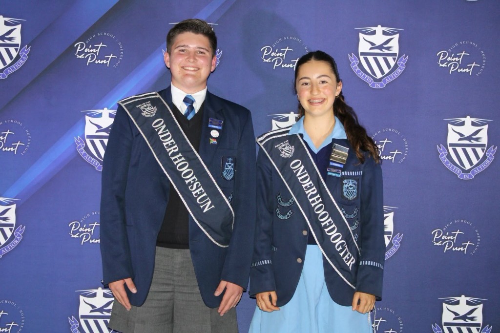 Hoërskool Punt kondig nuwe hoofleierspan vir 2027 aan