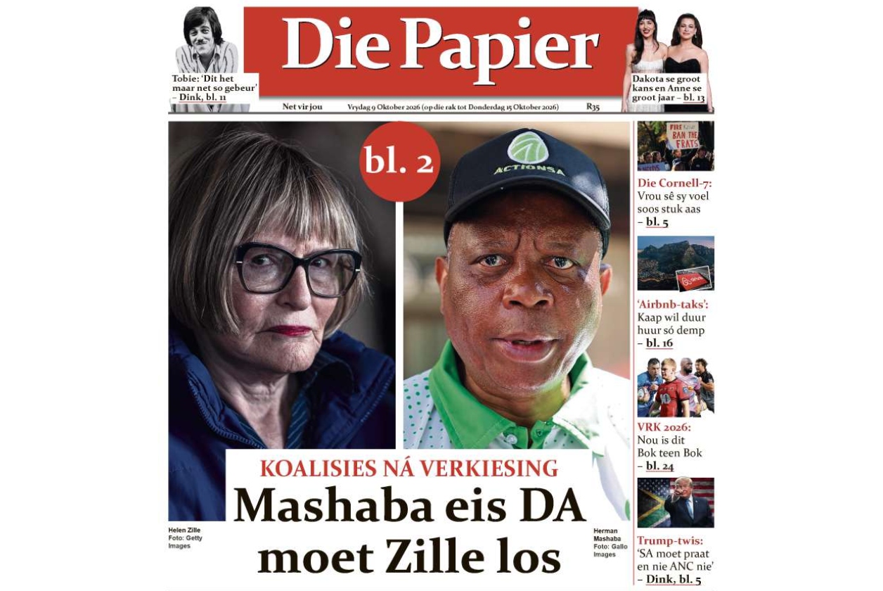 Die nuwe uitgawe van Die Papier is nou op die rakke en aanlyn beskikbaar