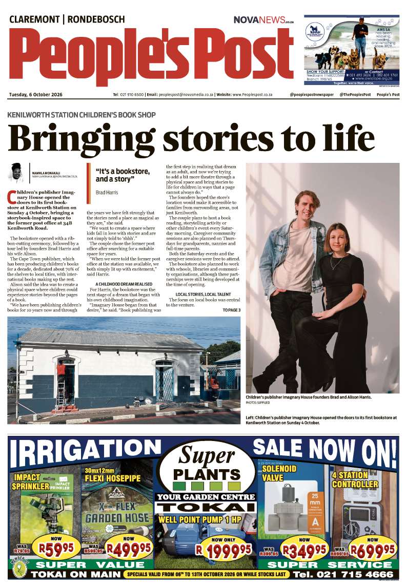 People’s Post Claremont/Rondebosch E-edition 6 October 2026