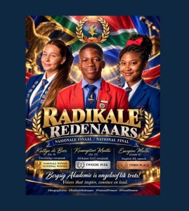 Radikale Redenaars – Bergsig Akademie blink uit nasionaal