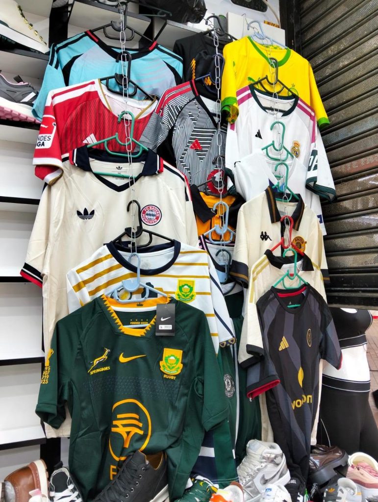 Fake items bearing SA brands