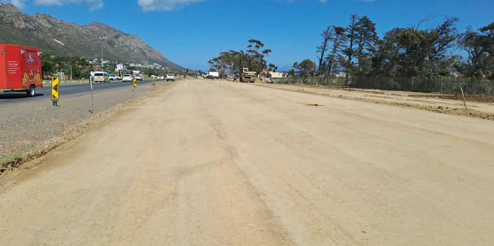 Sir Lowry's Pass Road upgrade.