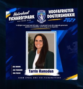 Hoërskool Fichardtpark verwelkom nuwe hoof van meisieshokkie