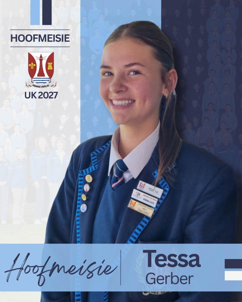 Hoofleiers 2027 vir Hoërskool Nico Malan aangekondig