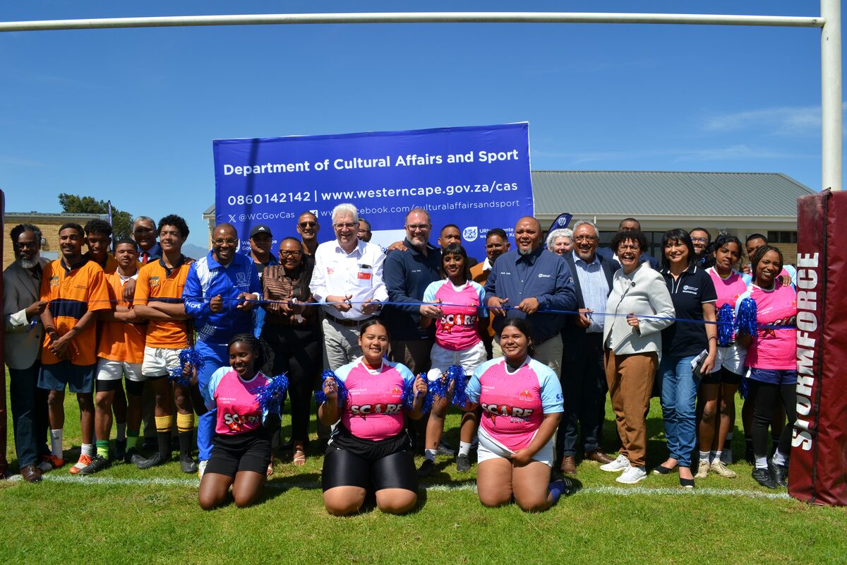 Multi-million rand shared sports facility for use by local schools opens in Mitchells Plain
