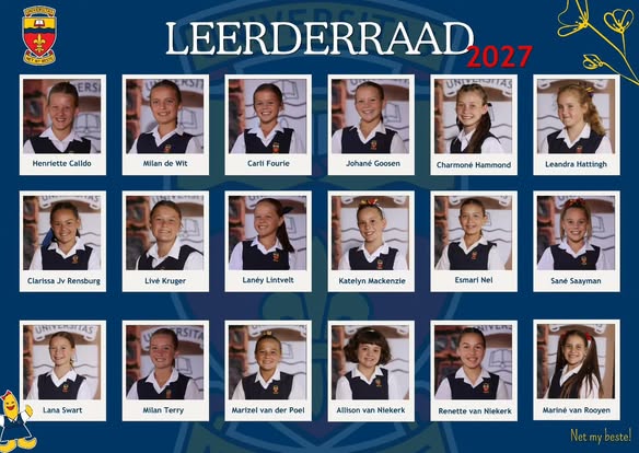 Leerderraad vir 2027 - Primêre Skool Universitas