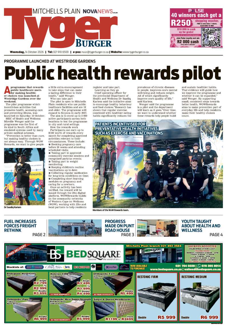 TygerBurger | Mitchells Plain | E-edition | 14 October 2026