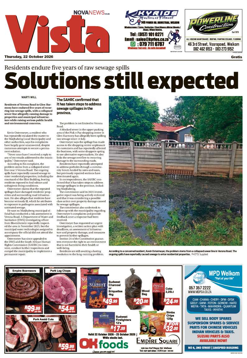 Vista E-Edition 22 October 2026