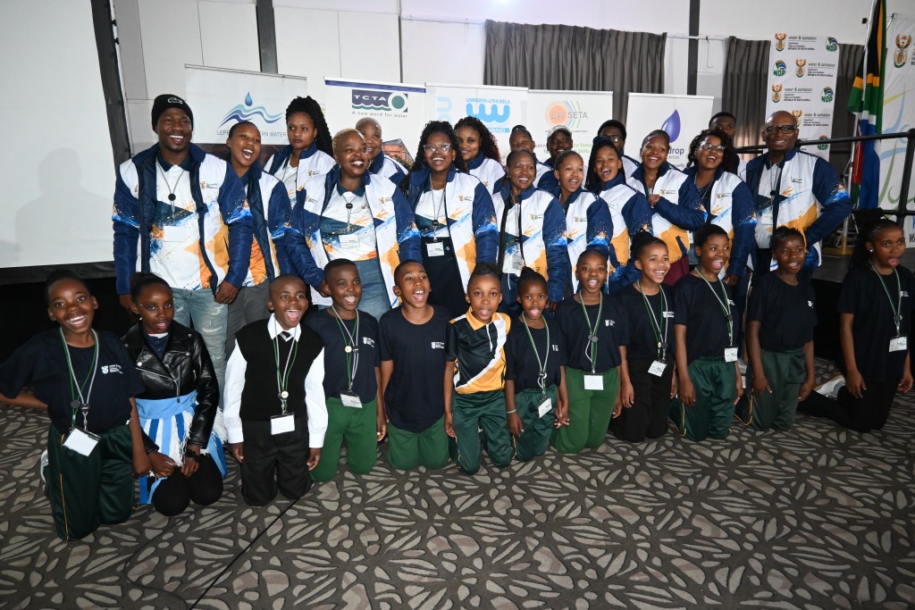 Free State participants at the 2026 Water and Sanitation Education Programme National Adjudication.