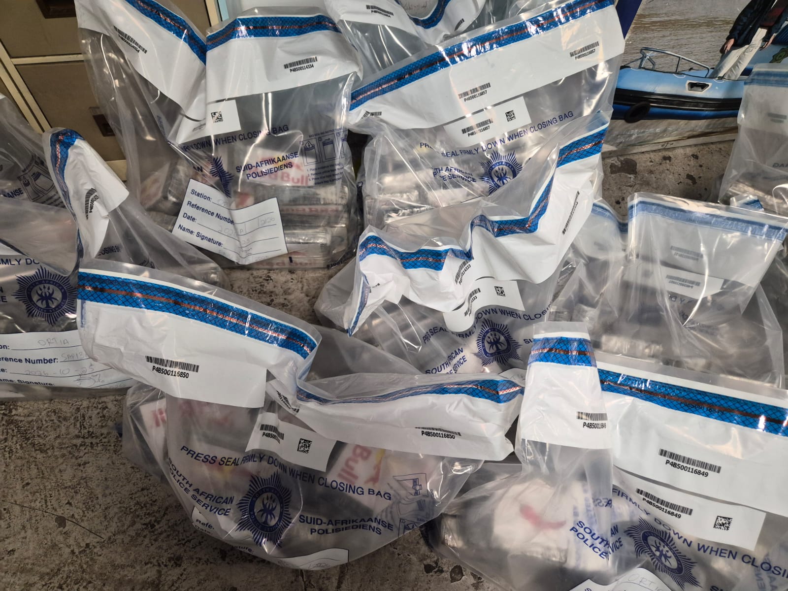 Drug bust at airport.