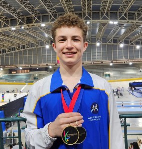 Xavier Hough earns National gymnastics stage success