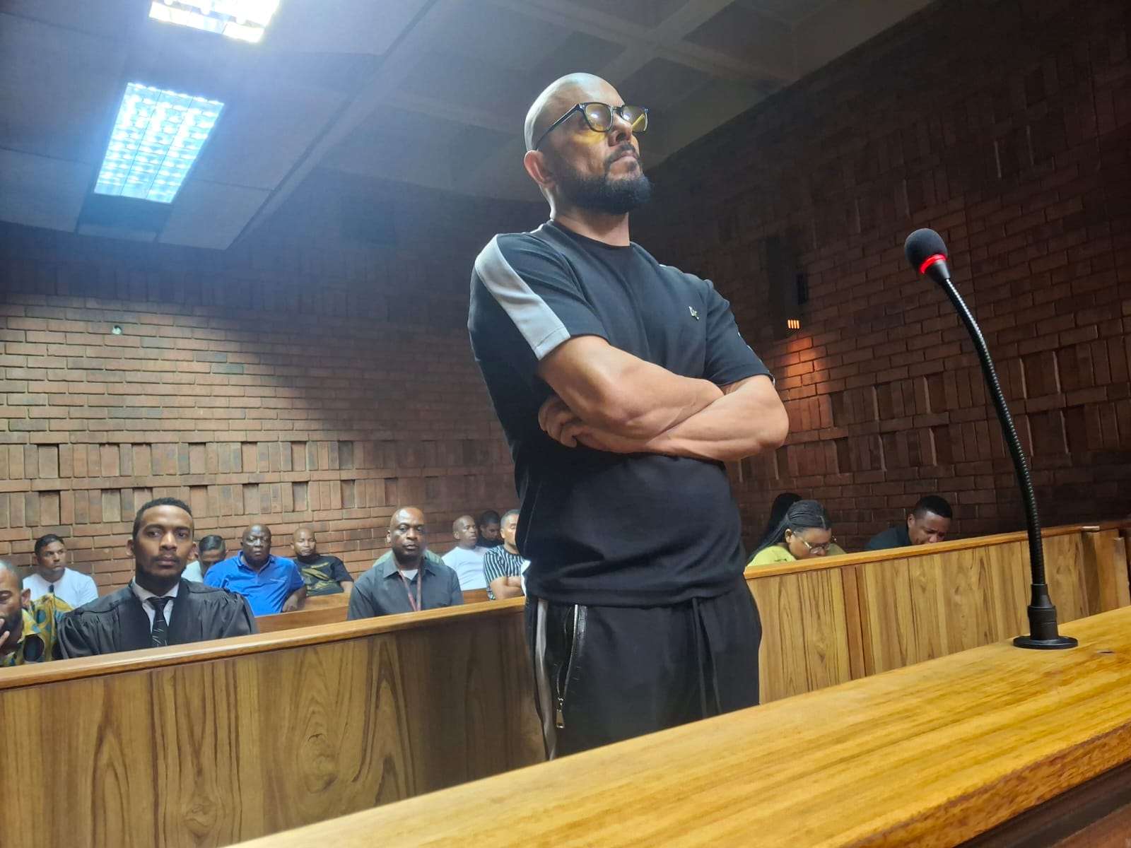 Suliman Carrim in court.