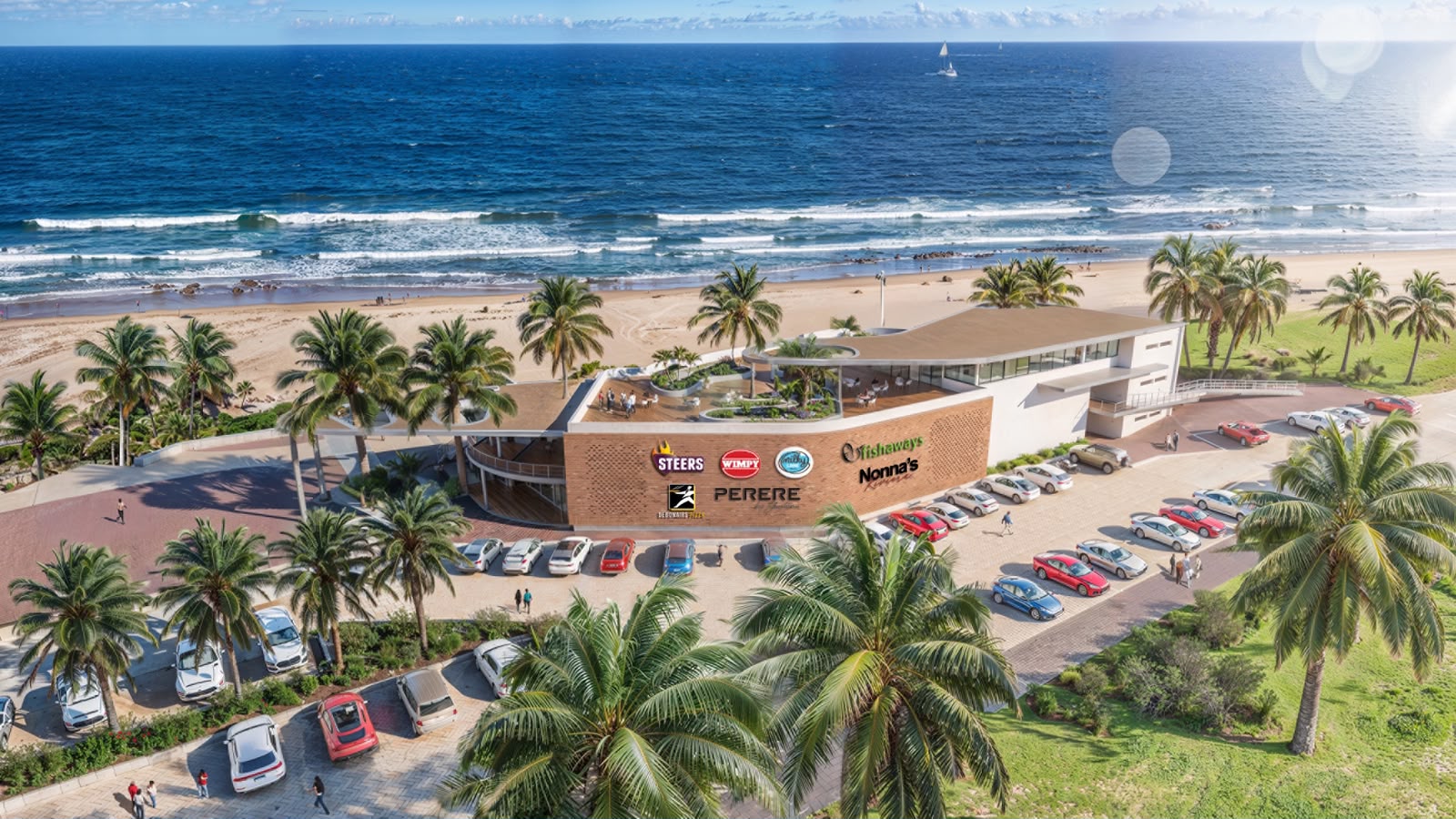 The redevelopment will bring popular food brands to the Durban beachfront, including Nonna's Riviera making its Durban debut.