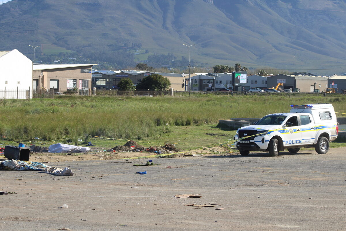 Man stabbed, torched near primary school near Strand