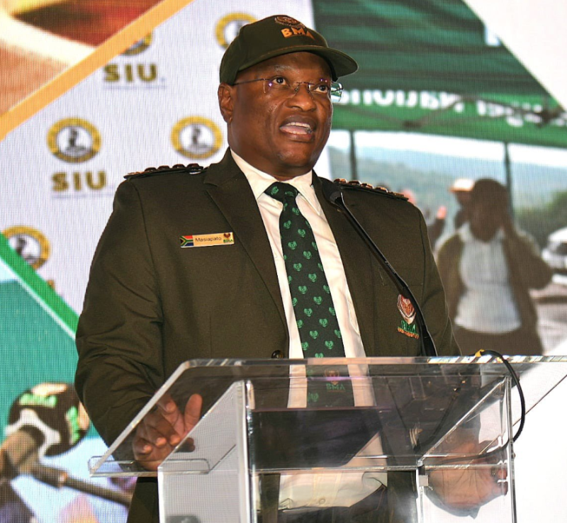 BMA Commissioner Dr Michael Masiapato 