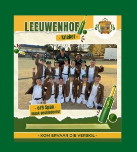 o.9-Krieketspan van Leeuwenhof skryf geskiedenis