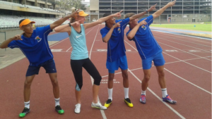 Hoërskool Upington Atlete skitter in Bloemfontein