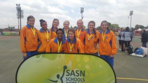 Uppies Netbal verower silwer SA’s