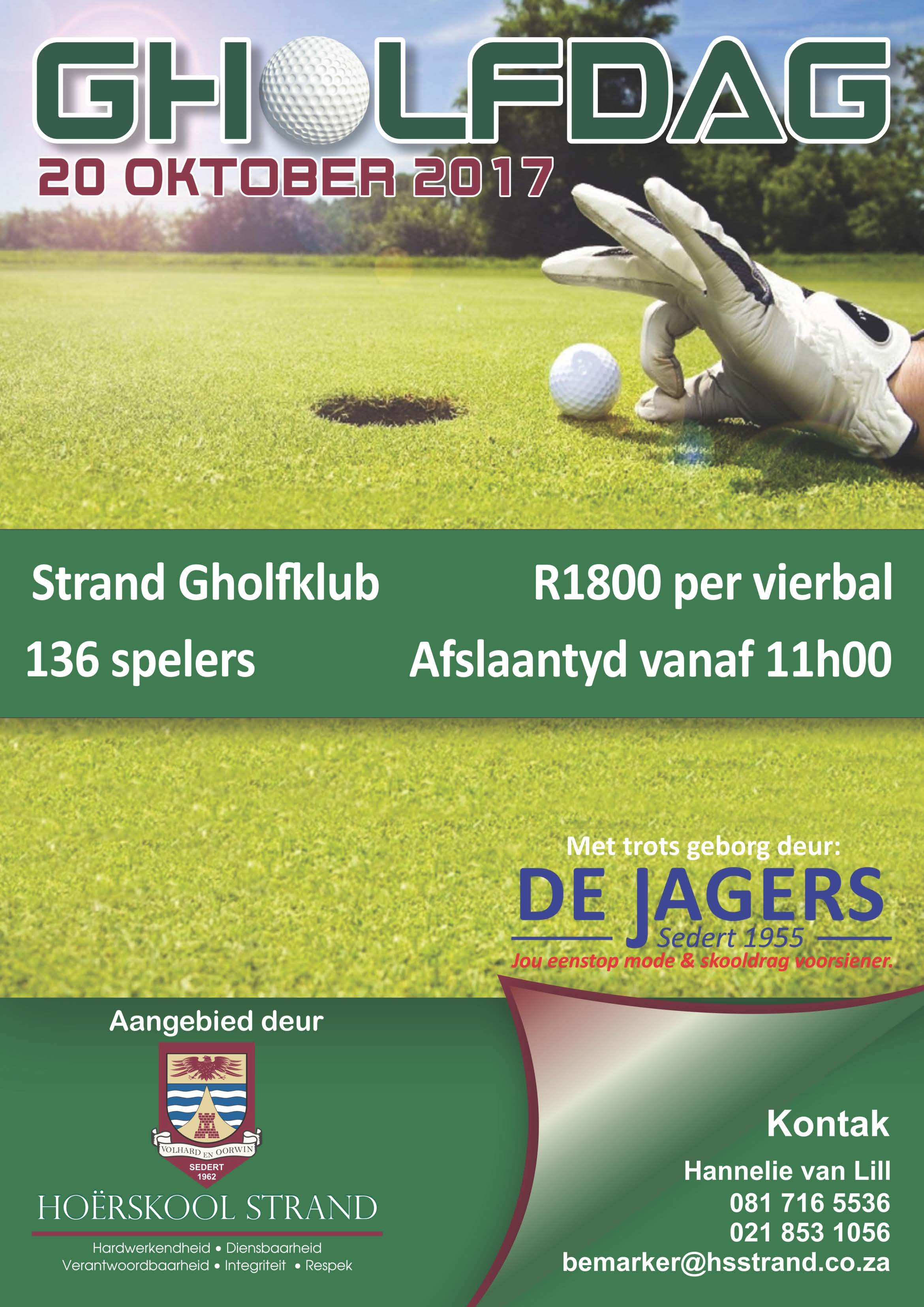 Hoërskool Strand Gholfdag