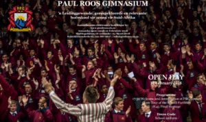 Paul Roos Open Day – 12 February 2018