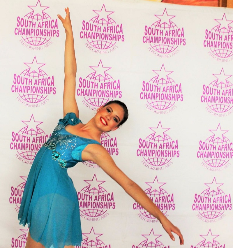 Lianie Jansen van Vuuren danser