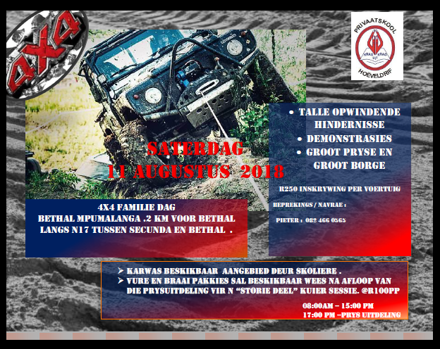 4 x 4 familie dag