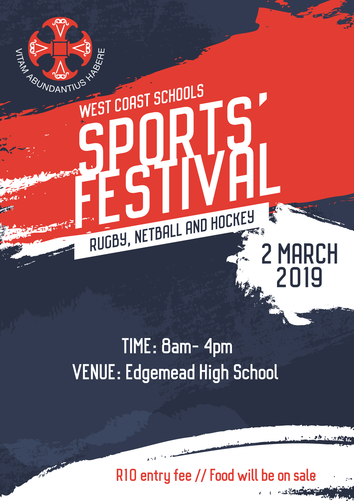 Edgemead High School will be hosting the annual West Coast Sports festival this year on 2 March 2019.